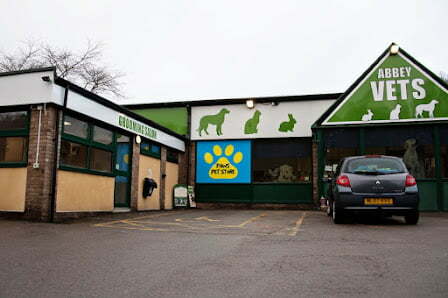 Abbey Vets outside